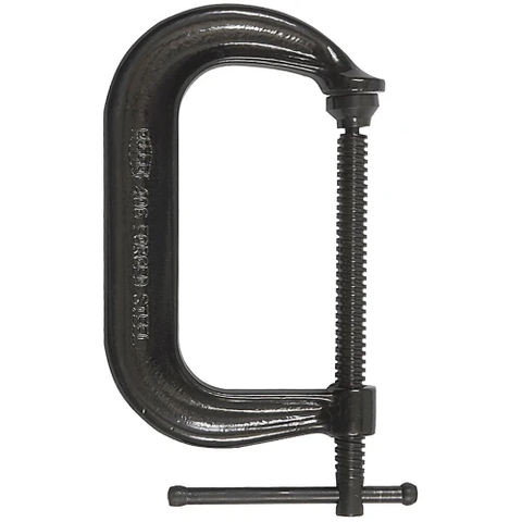 BESSEY Regular Duty CDF Series Deep Throat C-Clamp, 0 - 8" Clamping Capacity - CDF408