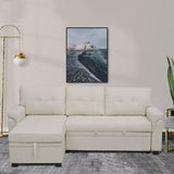 Home Imports Emporium Reversible Sleeper Sectional Sofa Storage Chaise