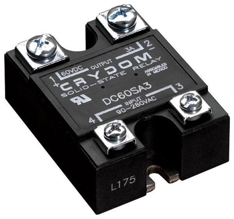 Solid State Relays - SSRs 60VDC 3 AMP DC INPUT