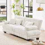 Bertram Modern 2 Seater Chenille 94" Sofa