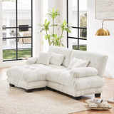 Nelson Chenille 94" Sectional Sofa