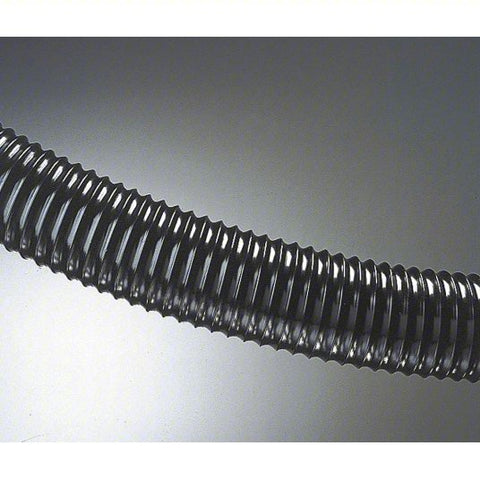 Industrial Ducting Hose: 12 in Hose Inside Dia., 25 ft Hose Lg, 8 psi, 10.3 in Bend Radius, Black