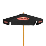 7' Wood Market Umbrella Kit With Valance (6 Imprints)
