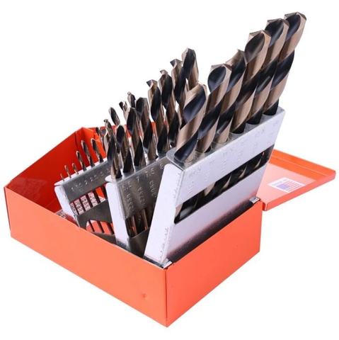 KnKut 25-Piece Metric Jobber Drill Bit Set M1 - M13 x 0.5MM (25KK5M)