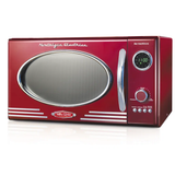 Nostalgia Retro 19" 0.9 cu ft. 800-Watt Countertop Microwave Oven