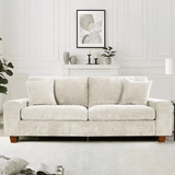 DADO DIDO 71.25" Modern Loveseat Sofa for Living Room with Removable Sofa Cushion and Detachable Sofa Cover, Small Sofa for Small Space