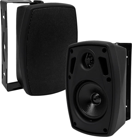 4 Inch Outdoor Waterproof Wall Mount Speakers - Bluetooth