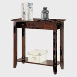 American Heritage Hall Table with Drawer Shelf - Breighton Home