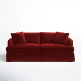 Lucia 92.5'' Recessed Arms CAL117 Compliant Sofa
