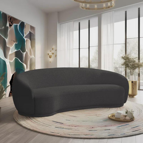 Foyzul 90" Rolled Arm Chesterfield Sofa