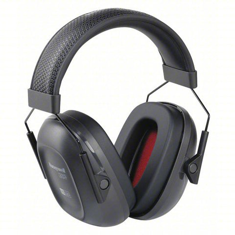 HOWARD LEIGHT BY PIP Earmuffs: Over-the-Head Earmuff, Passive, 24 dB NRR, Foam, Black