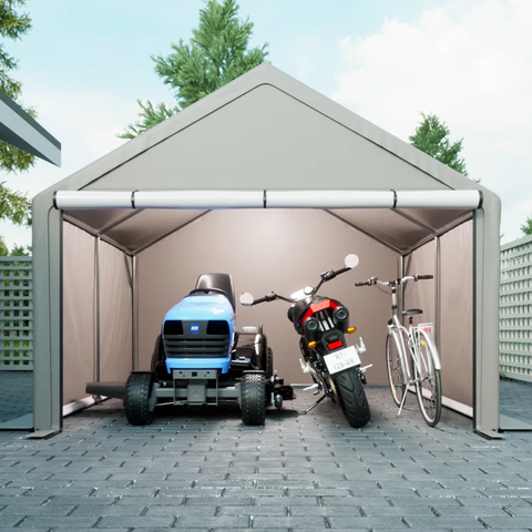 10 Ft. W x 10 Ft. D Portable Storage Shed