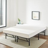 14" High Profile Foldable Steel Platform Bed Frame