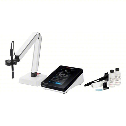 THERMO SCIENTIFIC Dissolved Oxygen Meter Kit: Dissolved Oxygen/Temp, 600% DO Concentration - Max