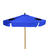 7' Wood Market Umbrella Kit (3 Imprints)