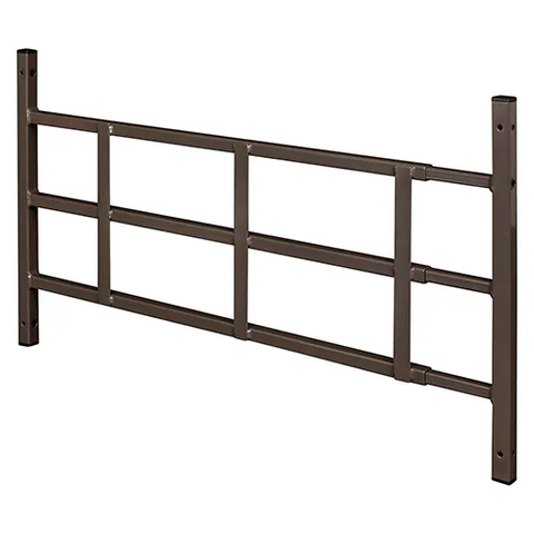 Prime-Line S 4754 Fixed Window Guard, 22"-38"W X 15"H, 3 Bar, Brown