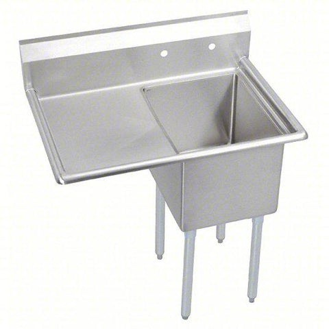 Economy Series Sink: Elkay, 36 in Work Surface Ht, 43 3/4 in Overall Ht, 50 1/2 in Overall Lg