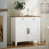 2 Door Accent Cabinet with drawer divider Cassiana