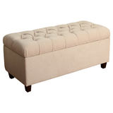 Ainsley Button Tufted Storage Bench
