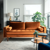Laurindo 70'' Velvet Sofa