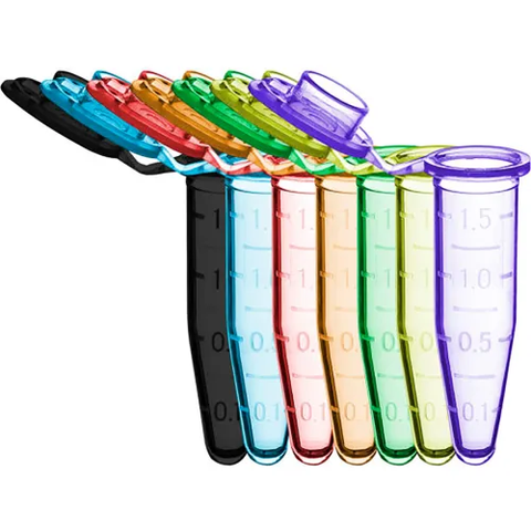 MTC™ Bio Microcentrifuge Tubes with Cap, Sterile, 1.5 ml, Opaque Black, 500 Pack