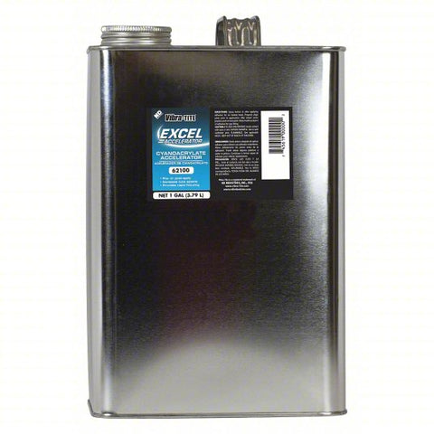 VIBRA-TITE Accelerator: Excel 621, 1 gal, Can, Clear, For Instant Adhesive