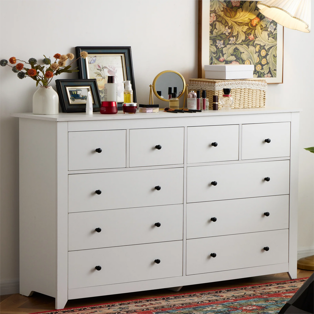 Dresser for Bedroom 10 Deep Drawers Modern Wood – ADVANCED SOLUTIONS