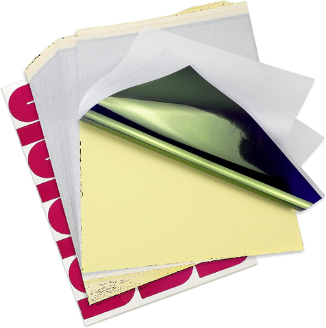 Tattoo Transfer Paper 100 Sheets - 4-Layer Thermal Stencil Paper for Tattooing