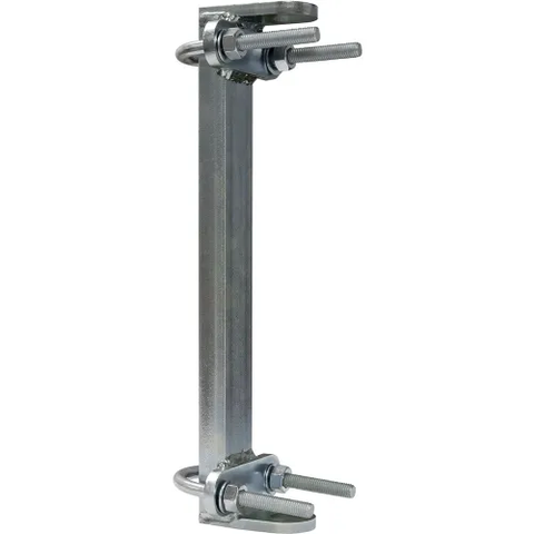 OZ Lifting Products Pipe Mounting Kit w/ Bracket, UBolts, Nuts, & Washers For OBH230