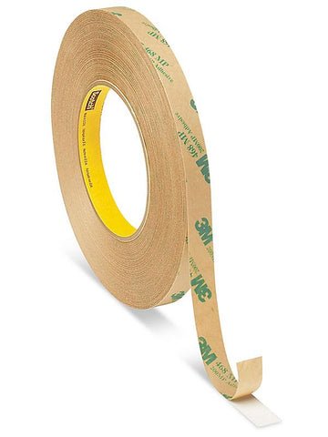 3M 468MP Adhesive Transfer Tape Hand Rolls - 1" x 60 yds