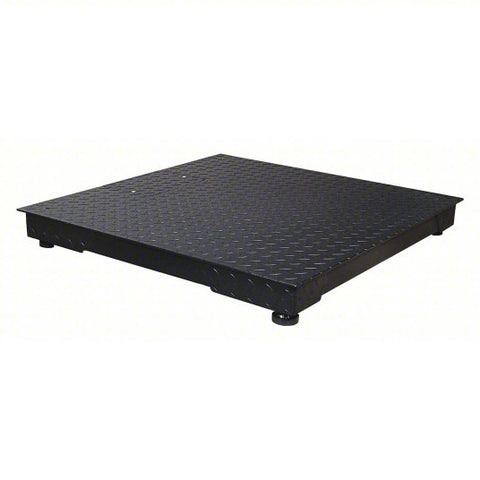PINNACLE Floor Platform Scale: 5,000 lb Wt Capacity, 48 in Weighing Surface Dp, kg/lb, 1 lb