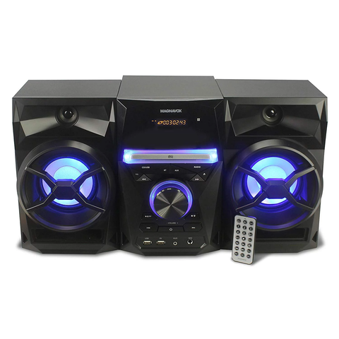 3-Pieces CD Shelf System with Digital PLL FM Stereo