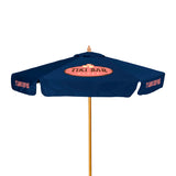 7' Wood Market Umbrella Kit With Valance (6 Imprints)