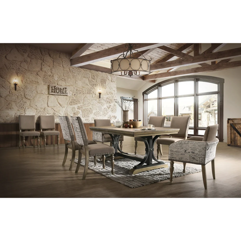 Birmingham 9-pc. Removable-leaf Dining Table and Armchairs Set
