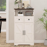 Storage Cabinet With Doors And Drawers