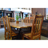 Caputo Solid Wood Top Dining Table- 30''H  X 39''W