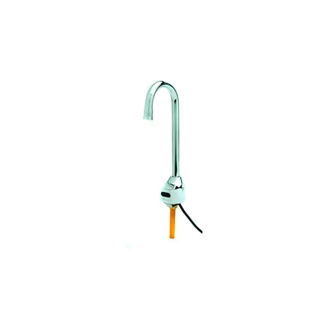 T&S® EC-3100 ChekPoint Electronic Faucet, Deck Mount, Gooseneck, 2.2 GPM, Chrome