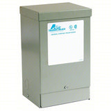 Single Phase Transformer: 240V AC/480V AC, 120V AC/240V AC, Wall, Copper, Single, Gray
