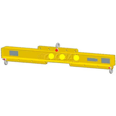 M&W 12-48" Economy Lift Beam Adjustable Length - 4000 Lb. Capacity