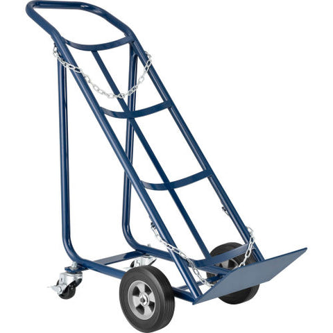 Tilt Back Cylinder Hand Truck, 800 Lb Capacity