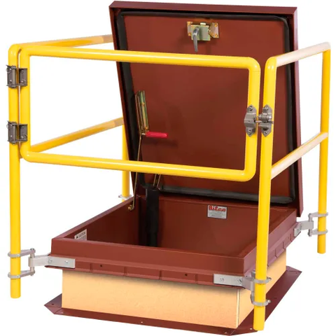 Bilco® RL2-L Rail System for 30"x96" Roof Hatch