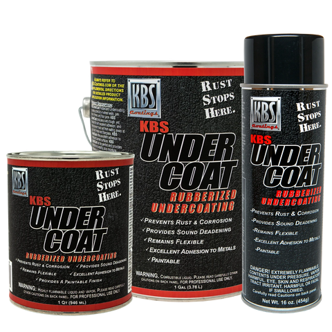 KBS Coatings UnderCoat Rubberized Undercoating - Aerosol (77100)
