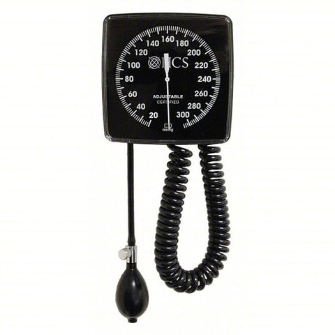 HCS Blood Pressure Unit: Wall Mount Blood Pressure Unit, Arm, Adult, Nylon, Adult Cuff Named Size