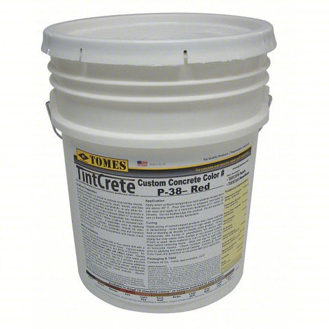 TINTCRETE Concrete Mix: 50 lb Container Size, Pail, 1 day Full Cure Time