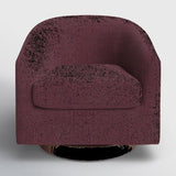 Bennett Upholstered Swivel Barrel Chair