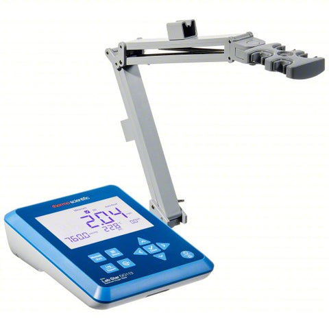 THERMO SCIENTIFIC Dissolved Oxygen Meter: Dissolved Oxygen/Temp, 300% DO Concentration - Max, LCD