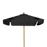 7' Wood Market Umbrella Kit (3 Imprints)