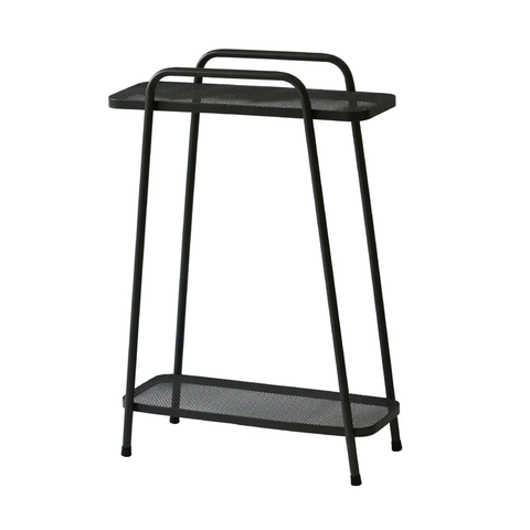 Modern Plant Stand 2 Shelf Tall