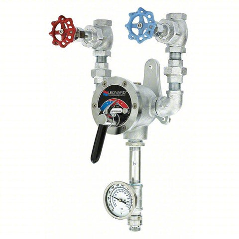 Hose Station: 3/4 in Pipe Size, FNPT x MGHT, 10 in Lg, 28 in Ht, Bronze, Chrome Finish
