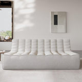 Lazy Floor Sofa Couch,82.68" Bean Bag Chair,Fireside Chair,3 Seater Couch